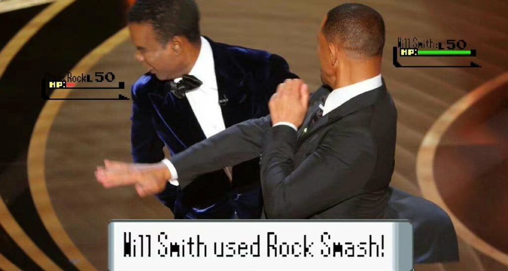 Kompilasi Meme Will Smith Menampar Chris Rock Dalam Video Game Populer 6