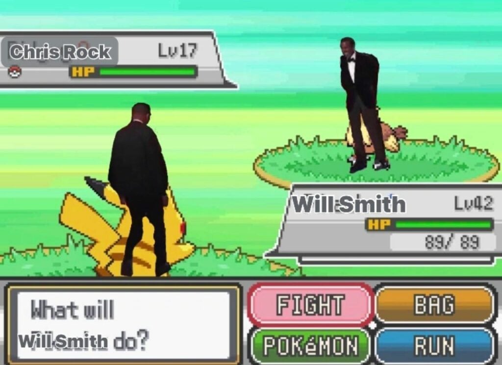 Kompilasi Meme Will Smith Menampar Chris Rock Dalam Video Game Populer 9