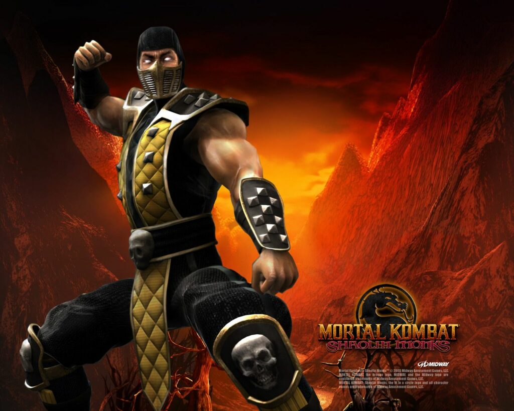 Mortal Kombat Shaolin Monks Ps2 Scorpion