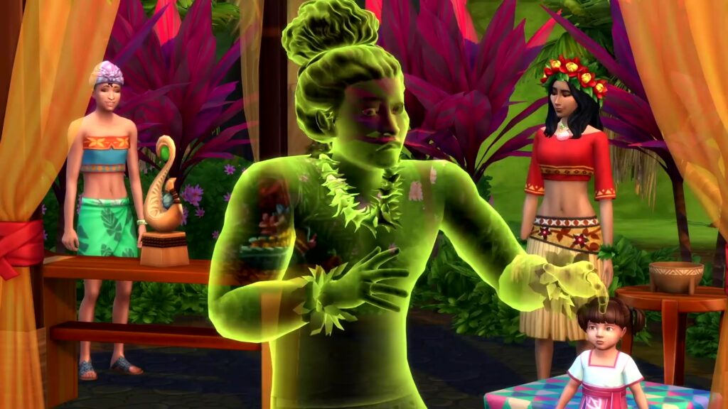 The Sims 4 NPC Elemental Spirits