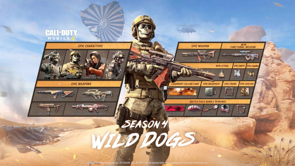 Call Of Duty Season 4 Wild Dogs