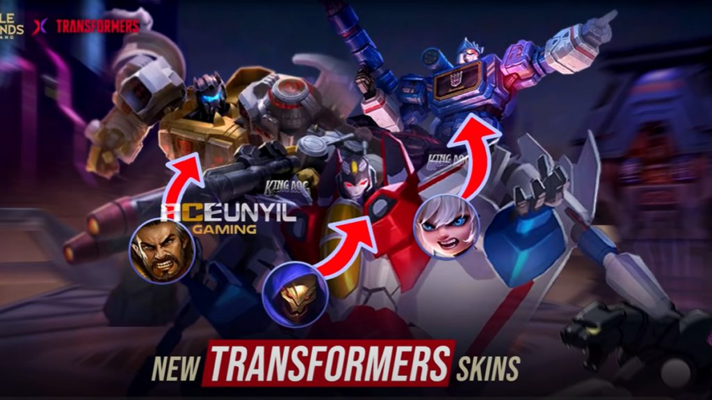 Bocoran Penampakan Skin Mobile Legends x Transformer Part 2