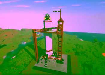 Menakjubkan! Gamer ini Buat Roket yang Dapat Terbang di Minecraft