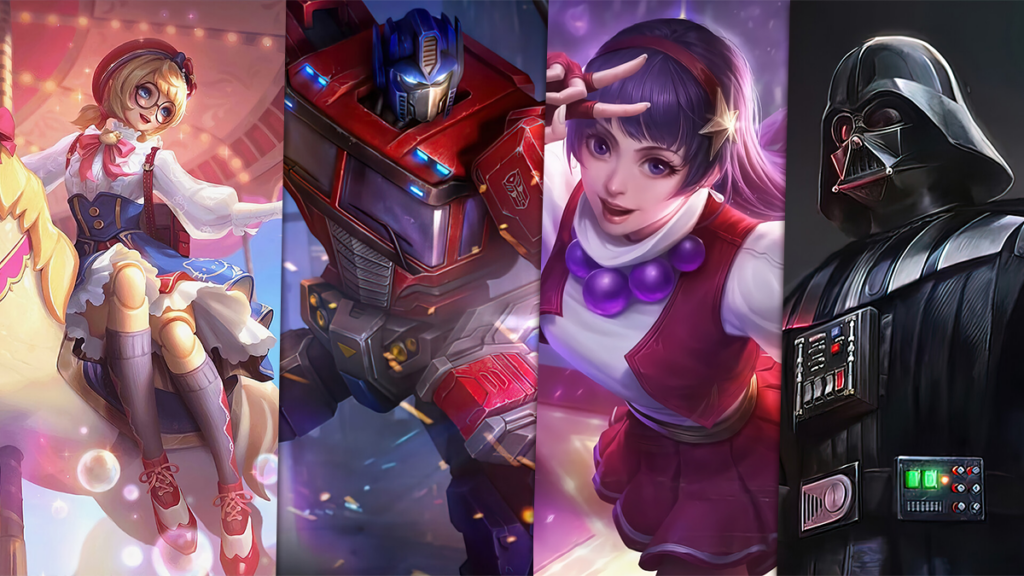 Wallpaper HD Skin Kolaborasi Mobile Legends (ML)