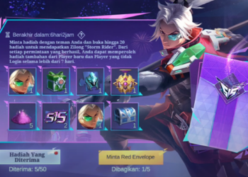 Cara Dapatkan Skin Zilong Event 515 Gratis di Mobile Legends