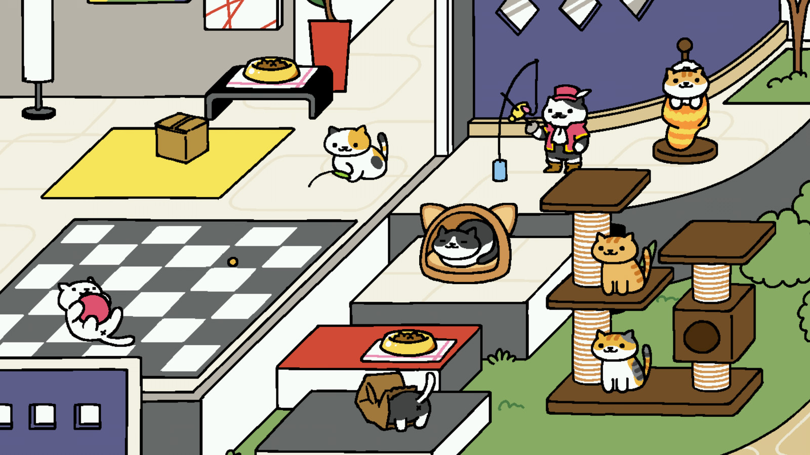 Как играть в игру кошку. Neko Atsume Cats игра. Neko Atsume Kitty игра. Neko Atsume: Kitty Collector. Neko Atsume Cats игрушки.