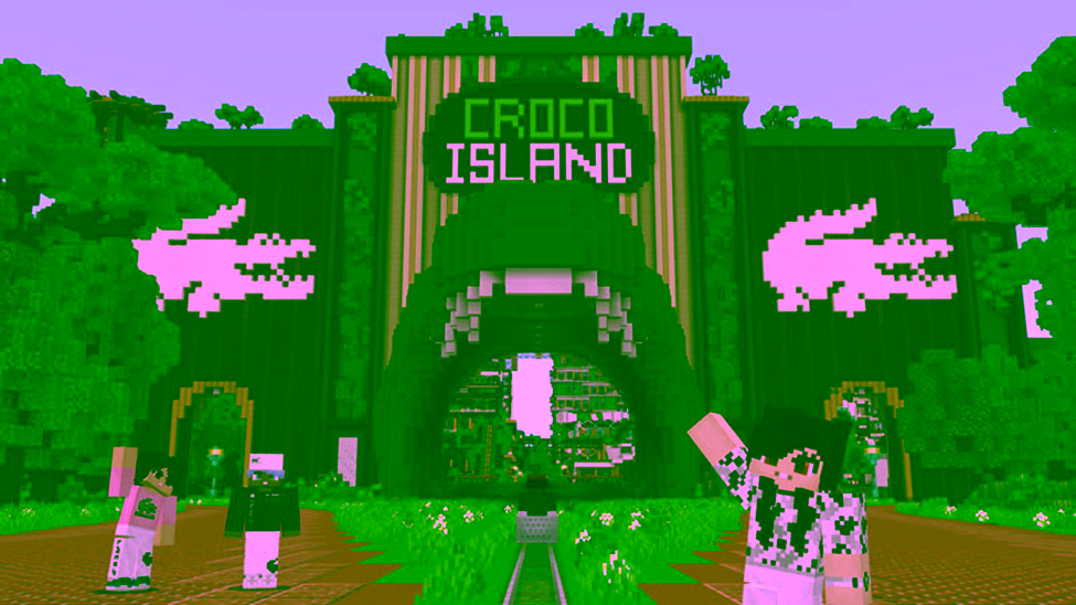 Kolaborasi Lacoste x Minecraft Hadirkan Koleksi Desain Baju Spesial dan Map Croco Island
