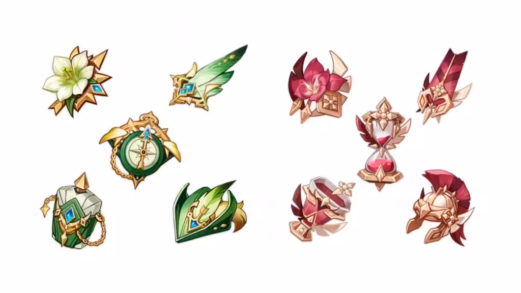 set artifact xiao genshin Viridescent Venerer And Gladiators Finale