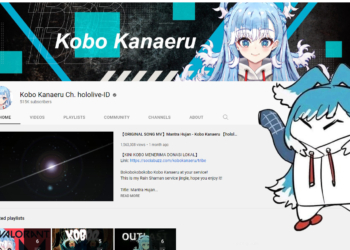 Virtual Youtuber Kobo Kanaeru