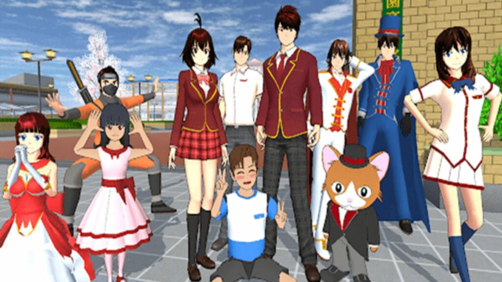 Game Anime Sakura School Simulator
