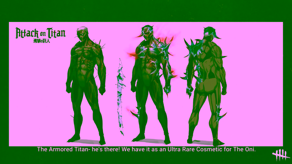 Crossover Dead By Daylight Attack On Titan 2