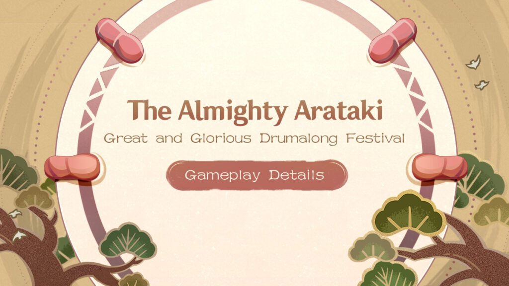 The Almighty Arataki Great and Glorious Drumalong Festival Gameplay