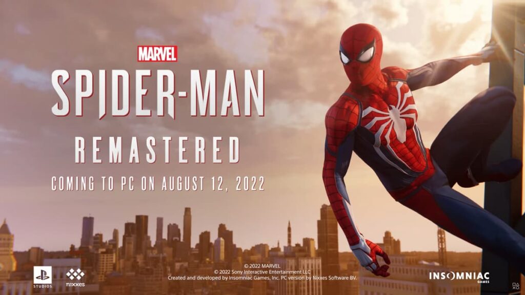 Insomniac Games Marvels Spiderman Pc