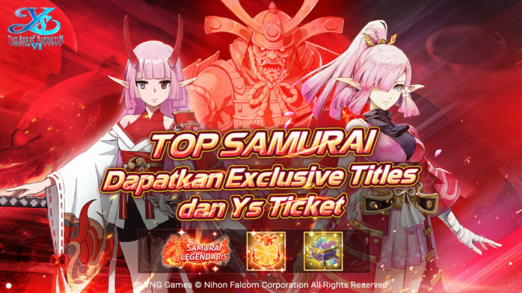 Update Terbaru Ys 6 Mobile Samurai Class