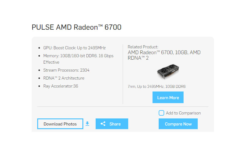 Spesifikasi Radeon 6700