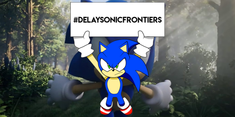 Viral Hashtag #delaysonicfrontiers Di Twitter, Gamer Sebut Sonic Frontiers Seperti Game Fan Made Header