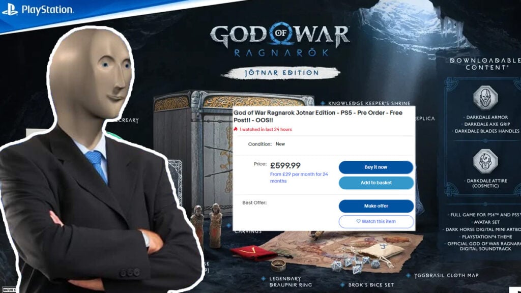 Scalper Game God Of War Ragnarok Jotnar Edition