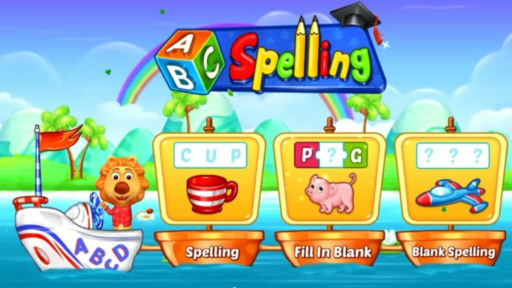 Video Game Untuk Anak Spelling And Phonics Kids Games