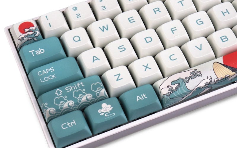 Xda Ukiyoe Keycaps Profile Keyboards