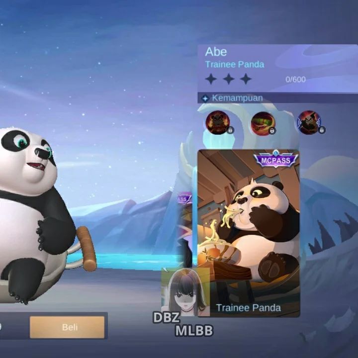 Skin Abe Mobile Legends x Kungfu Panda