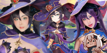 Cosplay Mona Genshin Impact