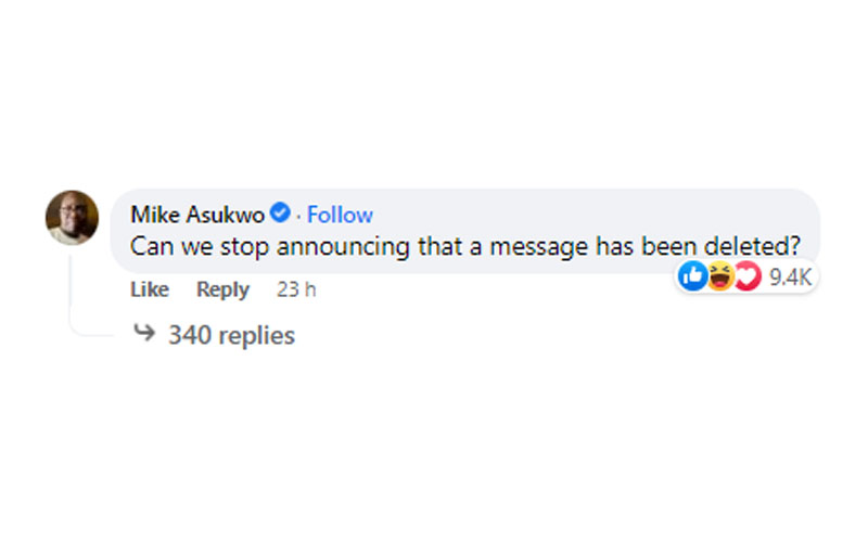 Fitur Baru Whatsapp Mike Asukwo
