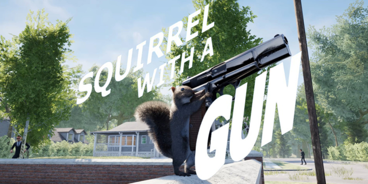 Game Squirrel With A Gun