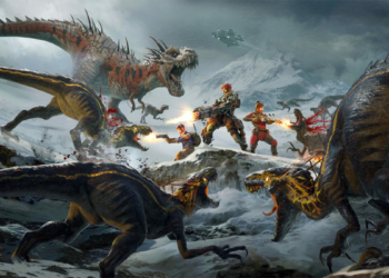 Game FPS Dinosaurus Second Extinction
