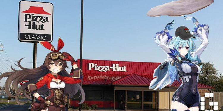 Pizza Hut Genshin Impact