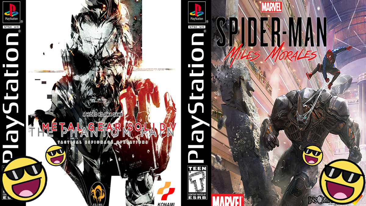 Keren! Gamer Ini Bagikan Desain Cover Game PS1 di Beberapa Game AAA