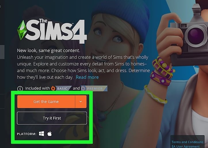 how to download the sims 4