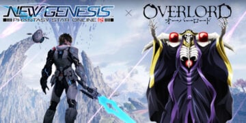collab phantasy star online 2 new genesis x overlord