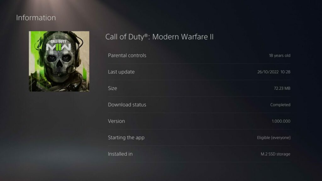 kaset game Call Of Duty Modern Warfare 2 70mb