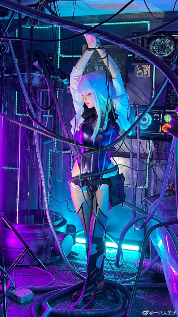 Cosplay Lucyna Kushinada Cyberpunk Edgerunners 2