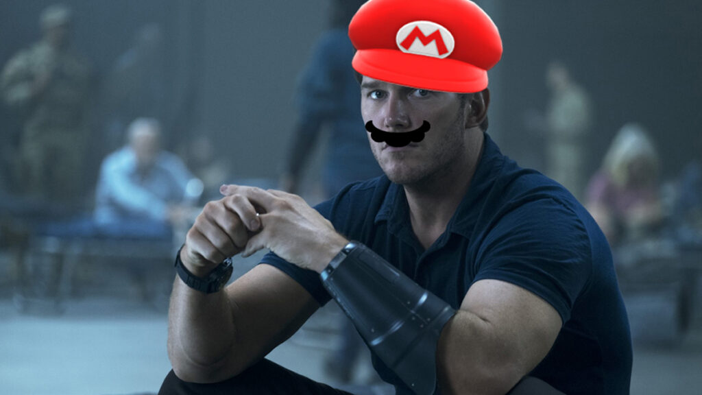 Meme Chris Pratt Mario