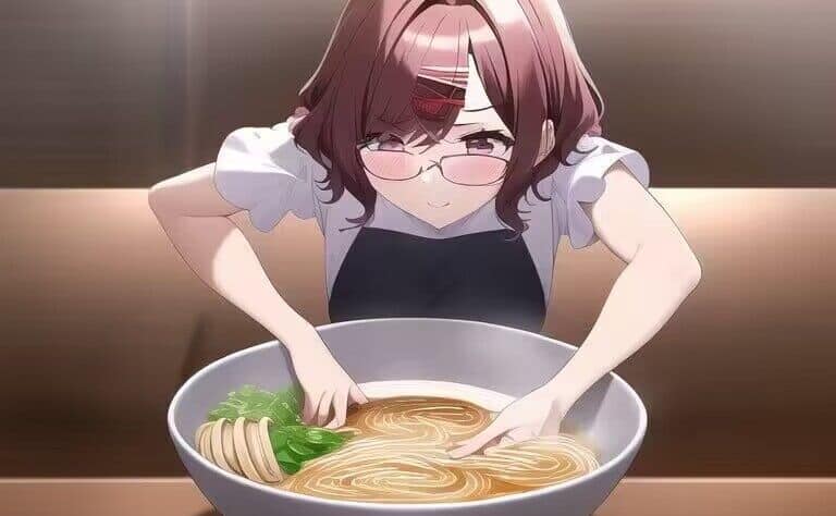 Novelai Meme Ai Drawings Of Anime Girls Eating Ramen