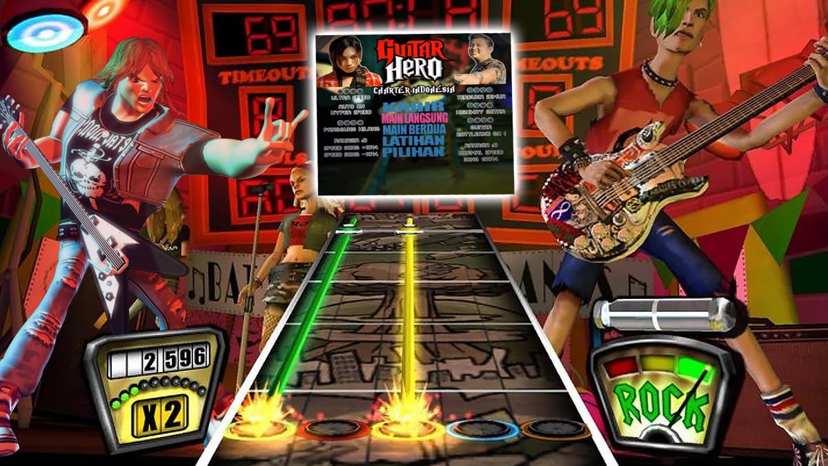 Kenapa Guitar Hero PS2 Sangat Populer di Rental PS Indonesia?