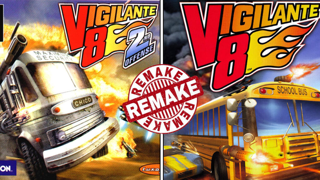 Game Vigilante 8 remake Ps1