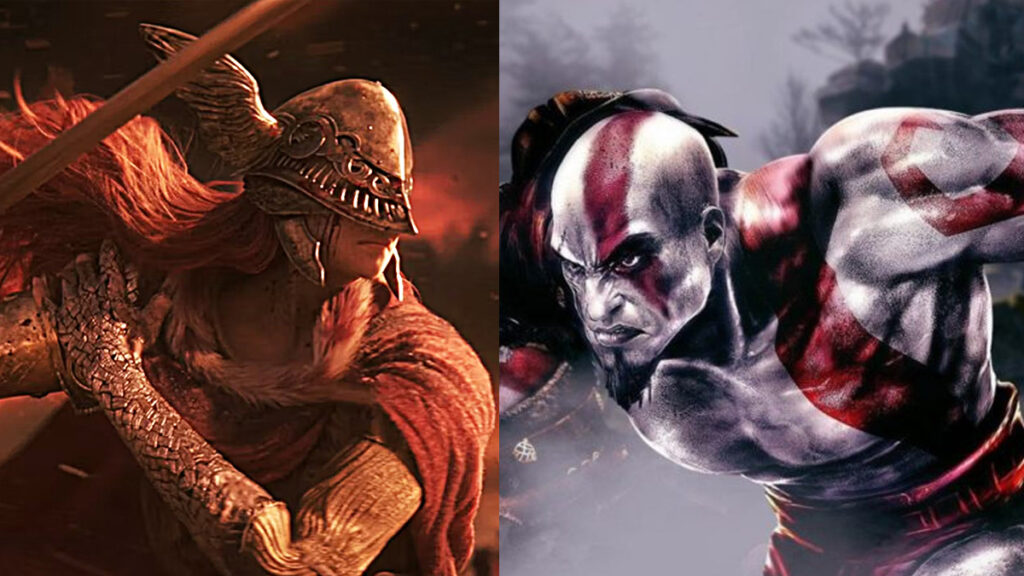 Malenia Boss Elden Ring Vs Kratos God Of War