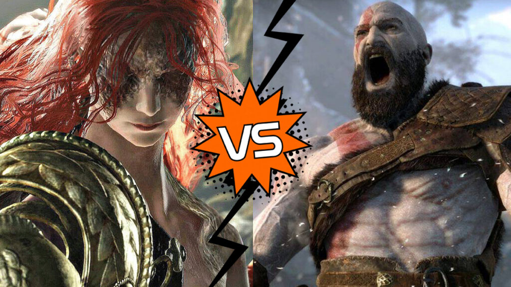 Malenia Boss Elden Ring Vs Kratos God Of War