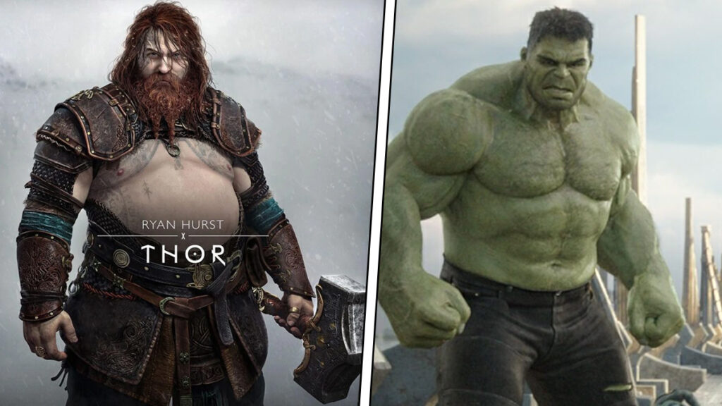 Pengisi Suara Thor God of War Ragnarok Hulk