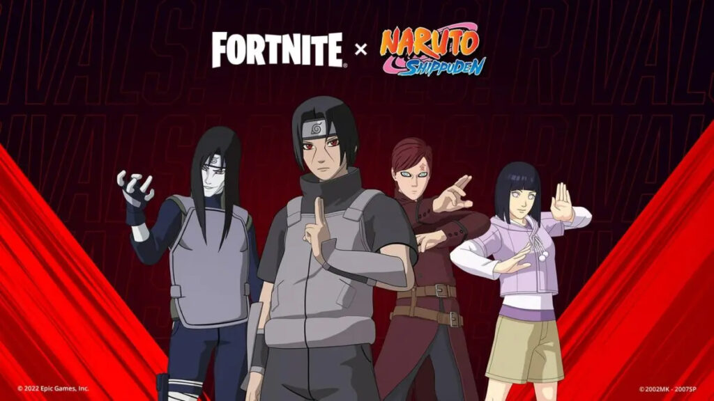 Naruto Kolaborasi Dengan Fortnite