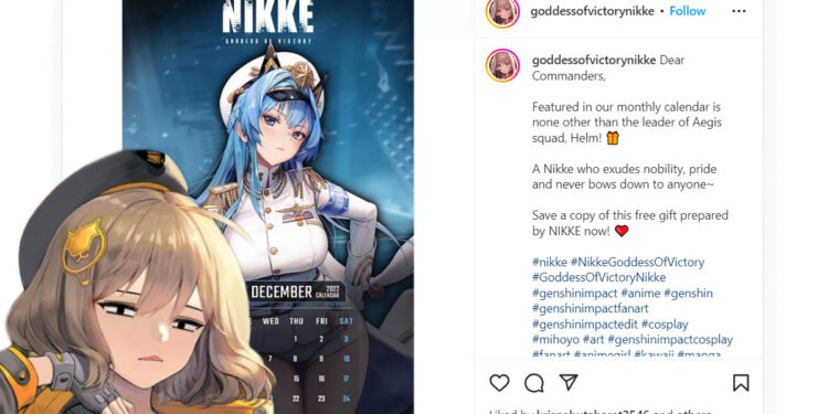 Instagram Goddess of Victory NIKKE