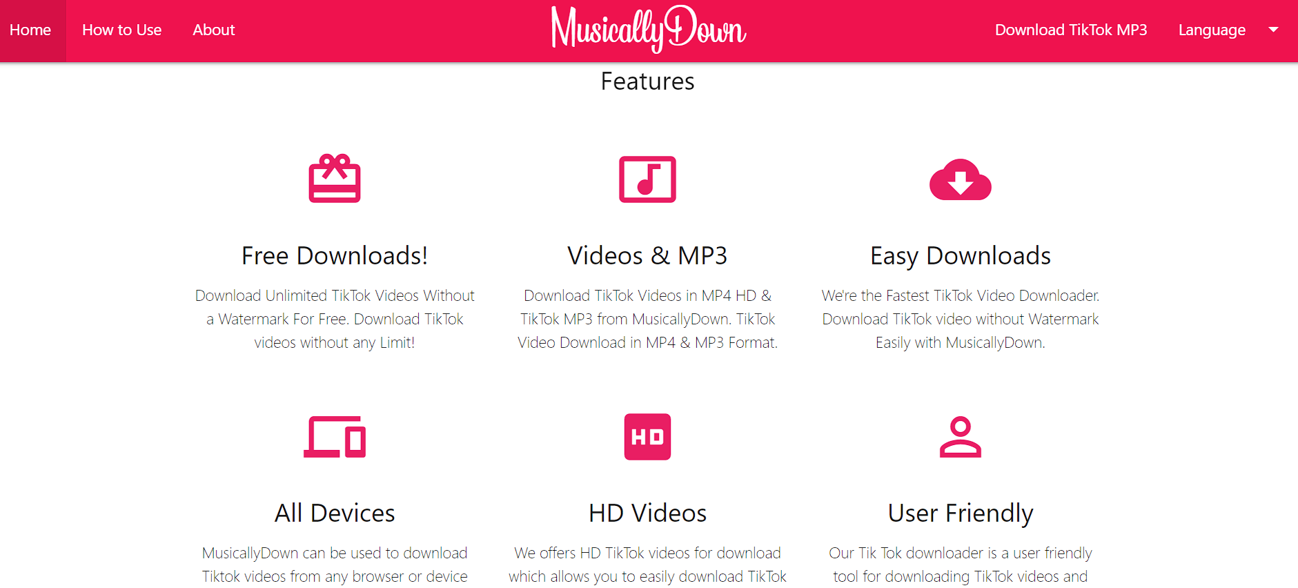 MusicallyDown, Download Video TikTok Mudah dan Cepat!