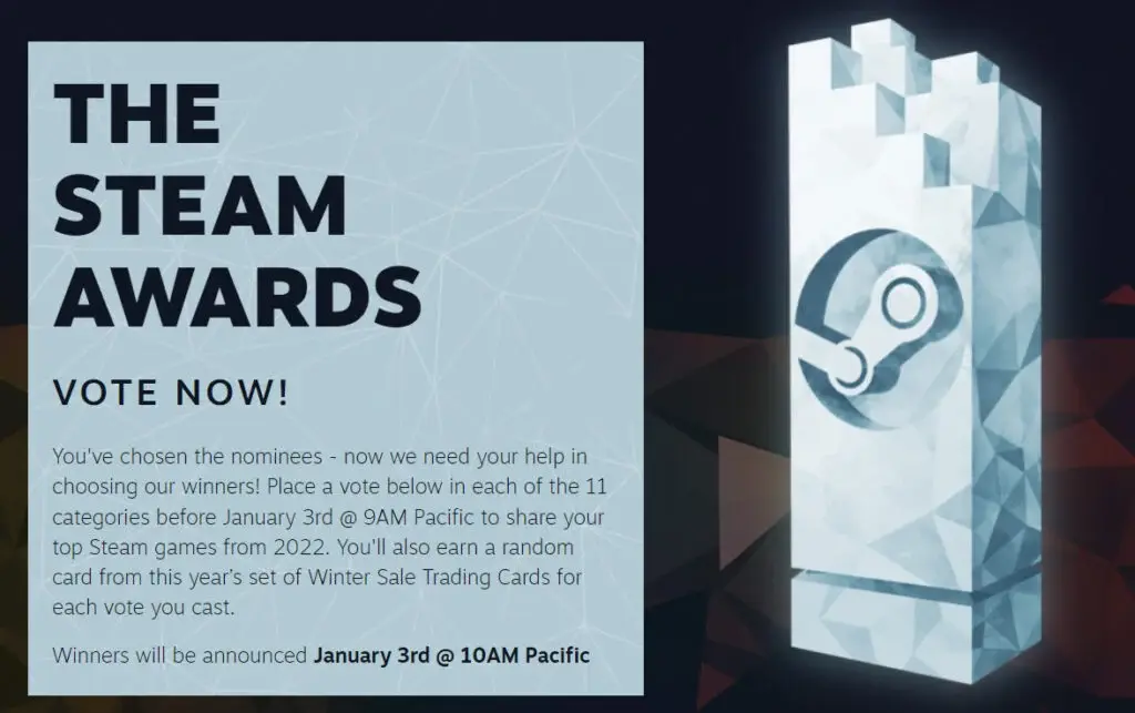 steam awards 2022