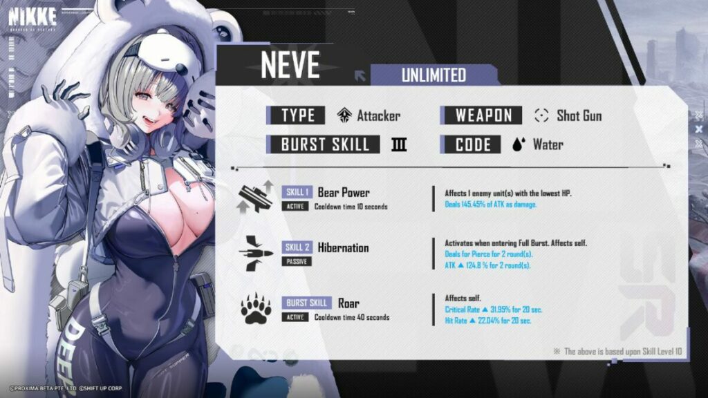 Neve Goddess Of Victory Nikke
