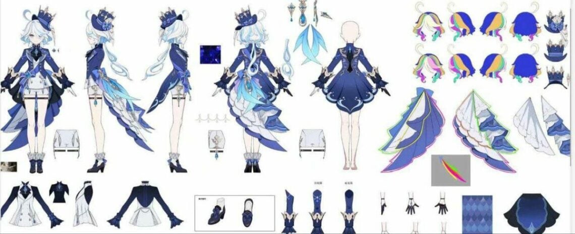 [RUMOR] Leak Desain Karakter Fontaine Genshin Impact Beredar ...