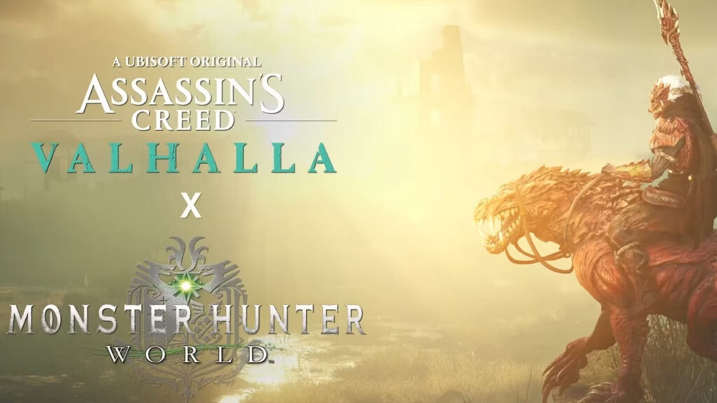 Kolaborasi Assassins Creed Valhalla Dan Monster Hunter World