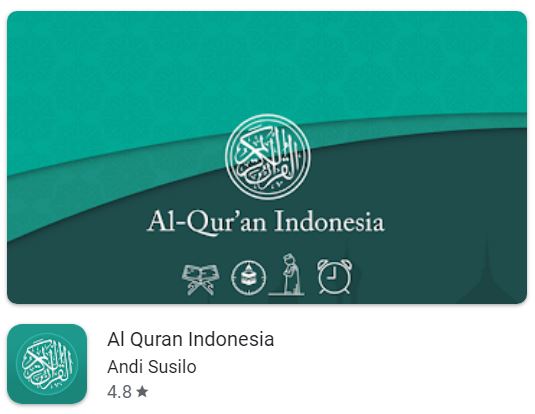 Aplikasi Al Quran Indonesia Lengkap