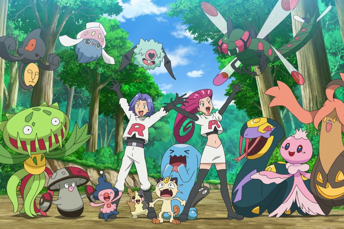 Tim Raketa Ridja Pokemon Team Rocket Pokemon Ucapkan Selamat Tinggal di Episode Terbaru Anime